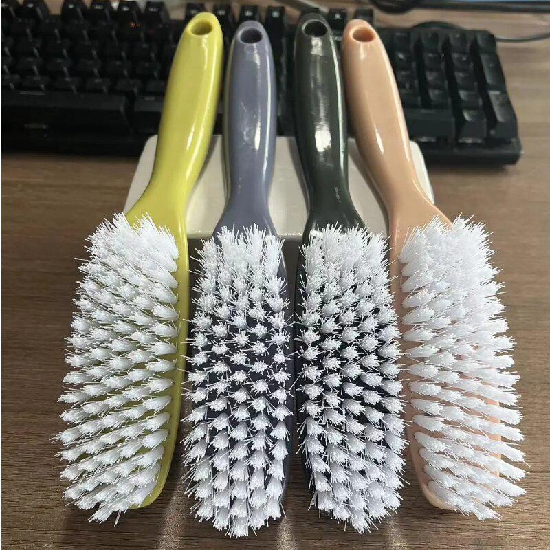 Щетка для мытья обуви: Длинная ручка, жесткая щетина, многофункциональная для использования в ванной и прачечной