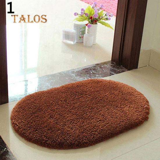 Противоскользящий мягкий пушистый впитывающий коврик для дома, ванной комнаты, напольный коврик для душа, украшение для двери