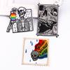 3 Pcs/pack Fusible Embroidery Patch Iron On Patches For Clothing Thermoadhesive Patches For Jackets Jeans Backpack Ironable Sewing Patch
