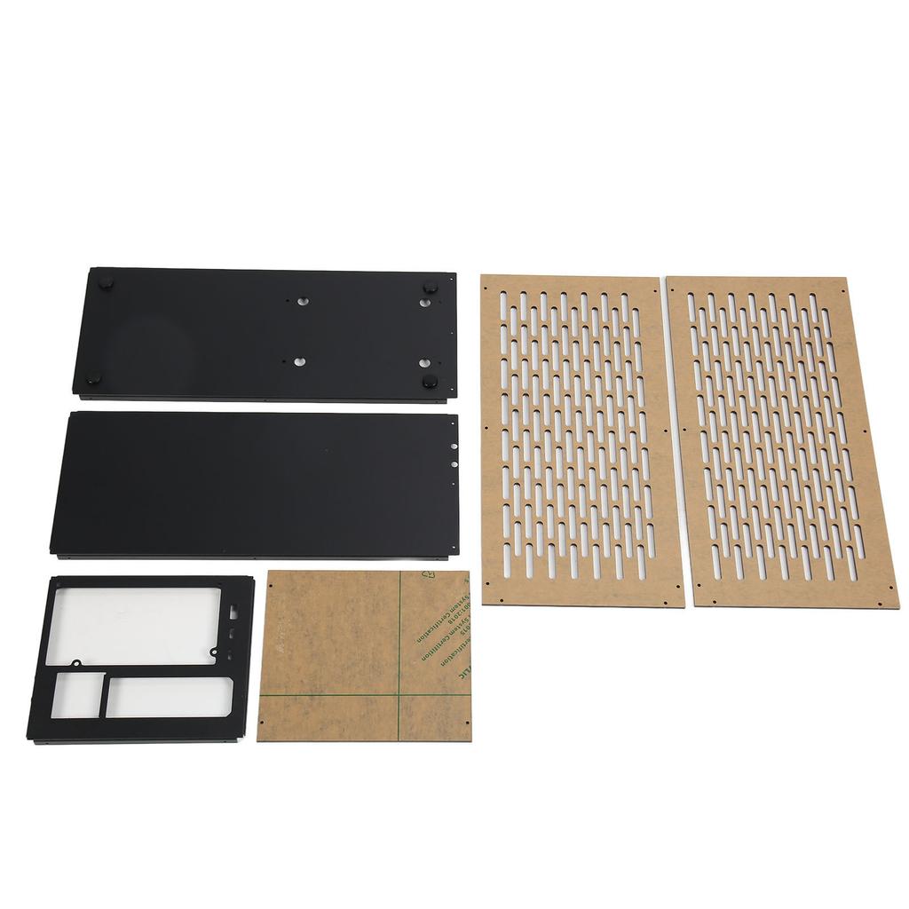 ATX Case 20V 3A 60W PD Charge Daisy Chain Interface Support Steel Acrylic ITX Chassis for Graphics Card Within 13.4in