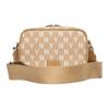 New MLB Monogram Collection Polyester Camera Bag Combo Bag Crossbody Bag Shoulder Bag Unisex Khaki 3ACRS022N-50BGD