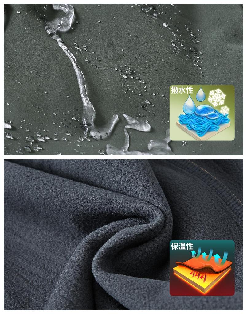 [Gopune] Мужская куртка Soft Shell для активного отдыха, водоотталкивающая военная парка, термобелье для скалолазания, джемпер, верхняя одежда, походная одежда, горная парка с