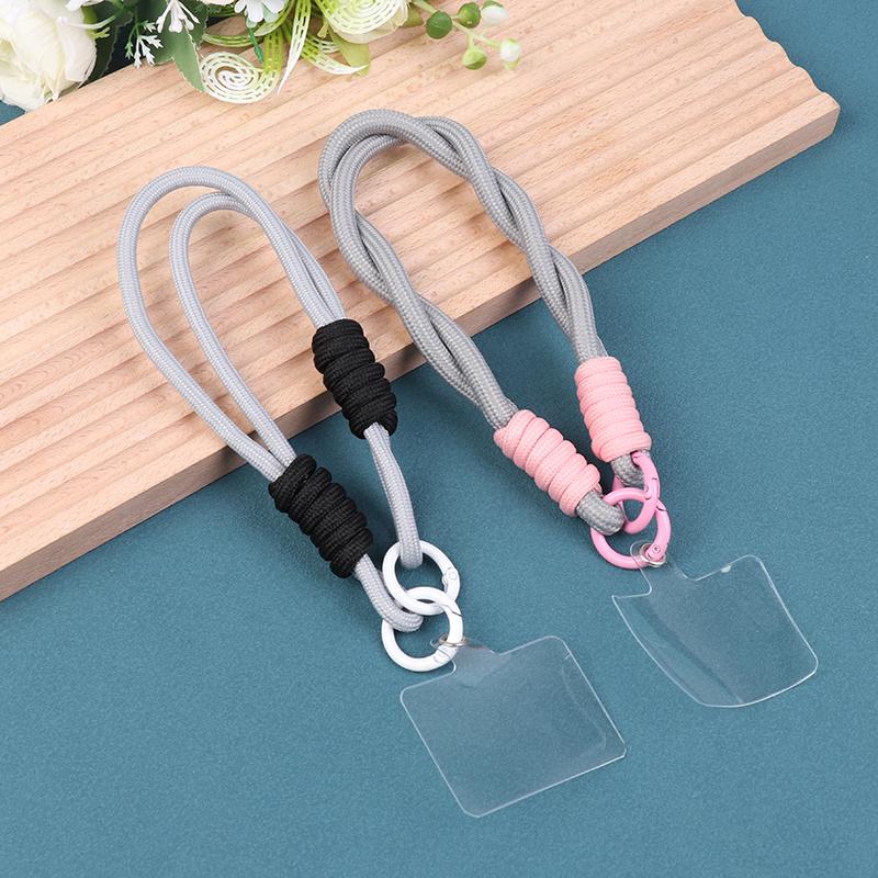 Телефонный шнурок Универсальный персонализированный ремешок на запястье Короткий ремешок для мобильного телефона Портативная сумка-брелок для ключей Цепочка для мобильного телефона с защитой от потери