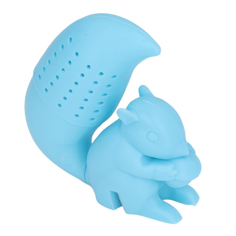 Silicone Squirrel Tea Infuser Food Grade Squirrel Tea Filter Squirrel Tea Strainer Tea Brewing