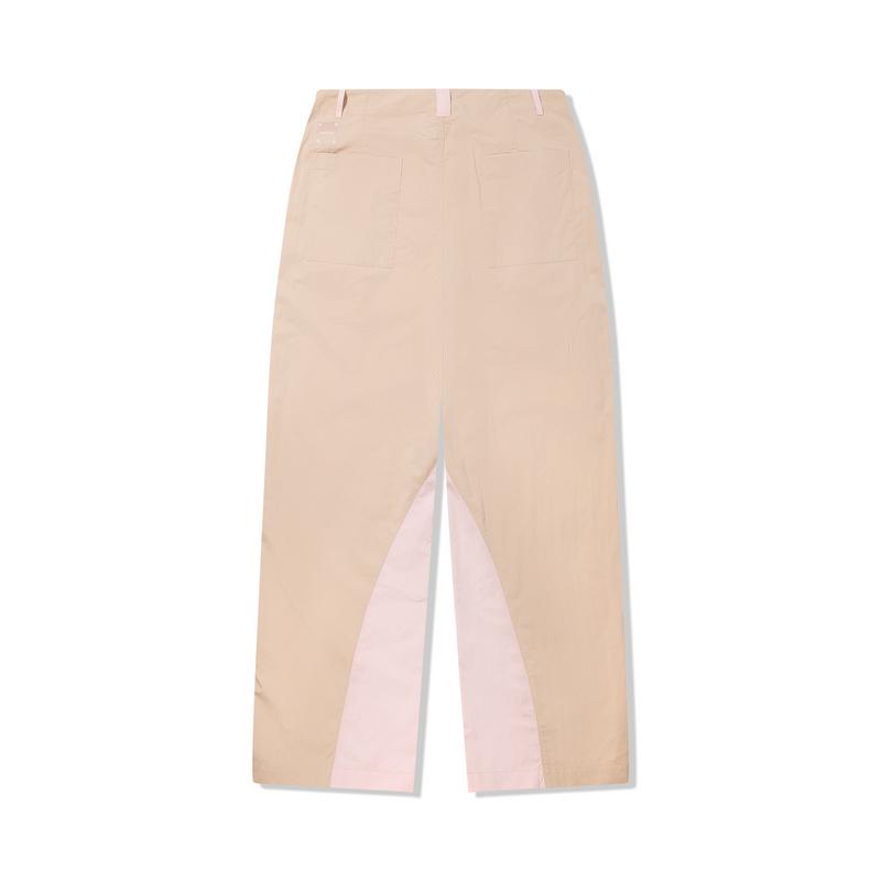 Li Ning X Insulaire Collaboration Spliced Mid-Rise Breathable Versatile Loose Casual Pants Men Pants AKXV417-1