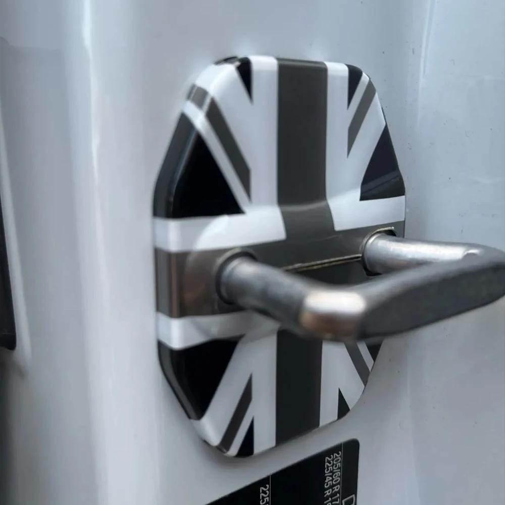 Anti Rust Car Door Lock Protective Buckle Cover For Mini Countryman F60 F56 F54 F55 F57 F66 F65 F67 Car Styling Auto Accessories g7