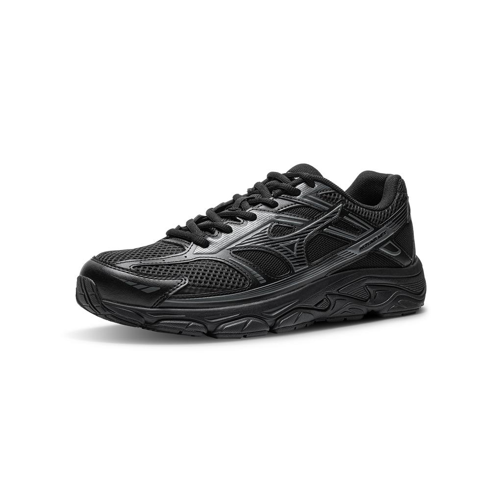 Mizuno Nex Весна Лето Ретро Беговые Сетчатые Дышащие Легкие Удобные Прочные Низкие Кроссовки Унисекс Кроссовки Черные D1GH262402