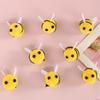 Small Bees Craft Balls Felted Bumblebees For Jewelry Clothing Accessories
