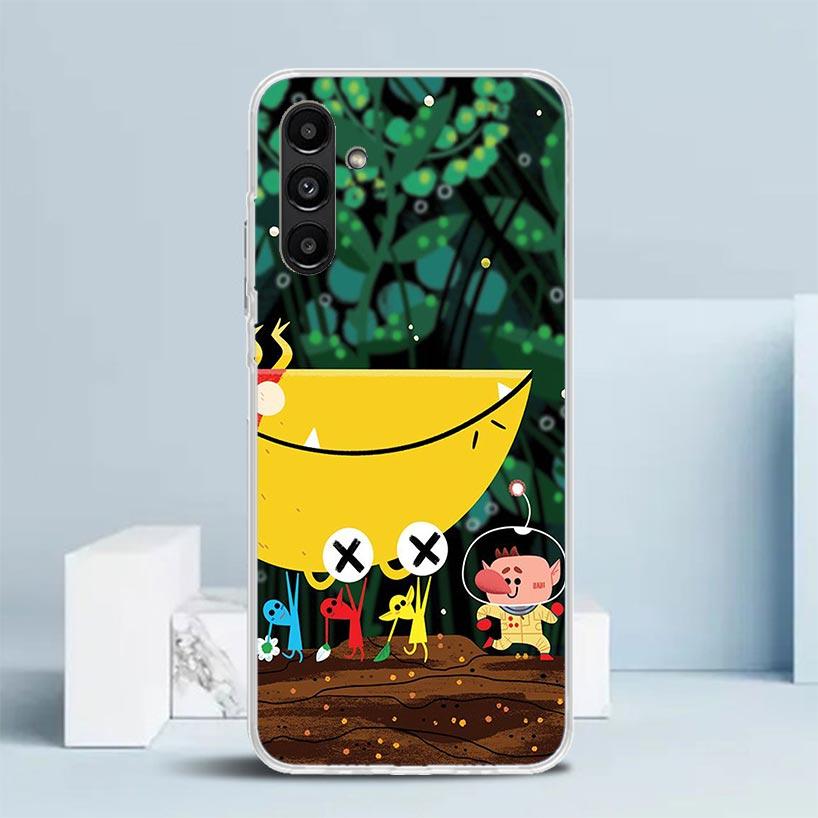 Игровой чехол P-PikminS 4 для Samsung Galaxy A17 A37 A57 A16 A26 A36 A56 A15 A14 A55 Чехол для телефона A13 A53 A25 A35 A24 A34 A23 A33 Gal