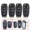 2 3 4 Кнопки Чехол Корпус Брелок для Автомобильного Ключа Для Ford Fusion Mk2 Mk7 2013 2014 Edge Explorer Ranger Escort F150 F250