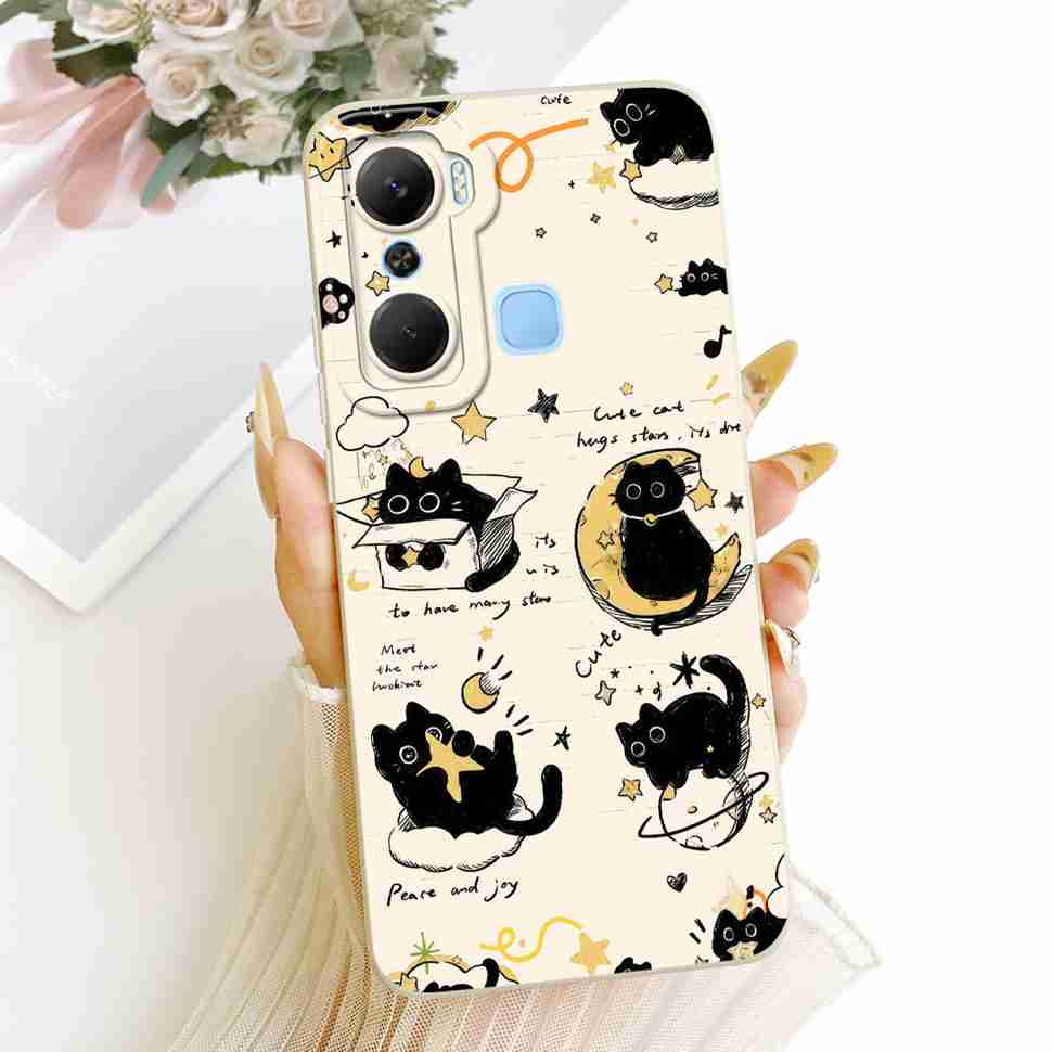 For Infinix Hot 12 Pro X668C Case Popular Painting Silicone Back Cover For Infinix Hot 12Pro 12 PRO 6.6" Phone Shell Bumper