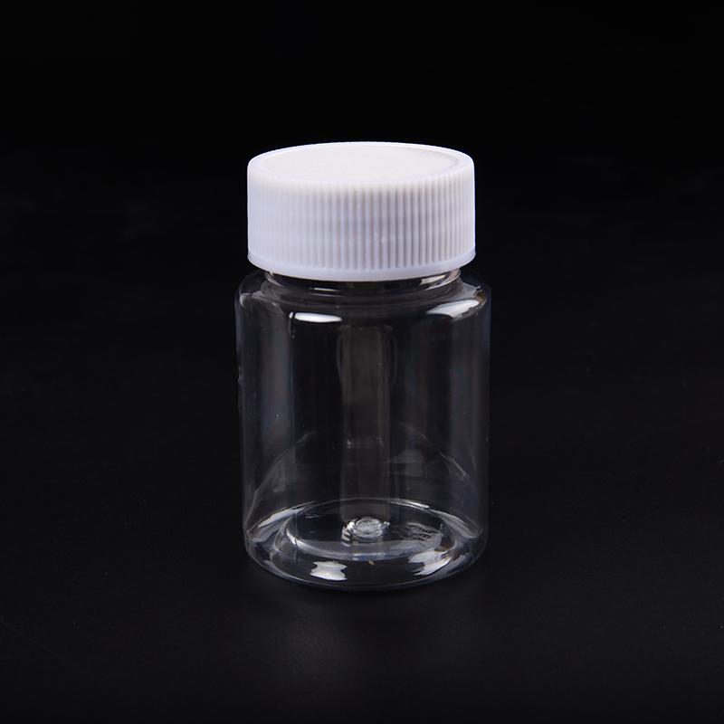 10 шт. Пластиковые прозрачные пустые герметичные бутылки для домашних животных, твердый порошок, лекарство, таблетки, флакон, контейнер, реагент, упаковка, бутылки многоразового использования