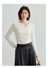 Minimally sloping collar hollowed out top