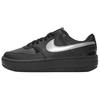 Nike Gamma Force Heart Chocolate Synthetic Leather Abrasion Resistant Low top Skateboard Shoes Women's Black HQ1674-001(team-1081)