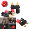 Banana Socket Dual Female Banana Plug for Speaker Amplifier Speaker Banana Plug Binding Post Terminal Connector
