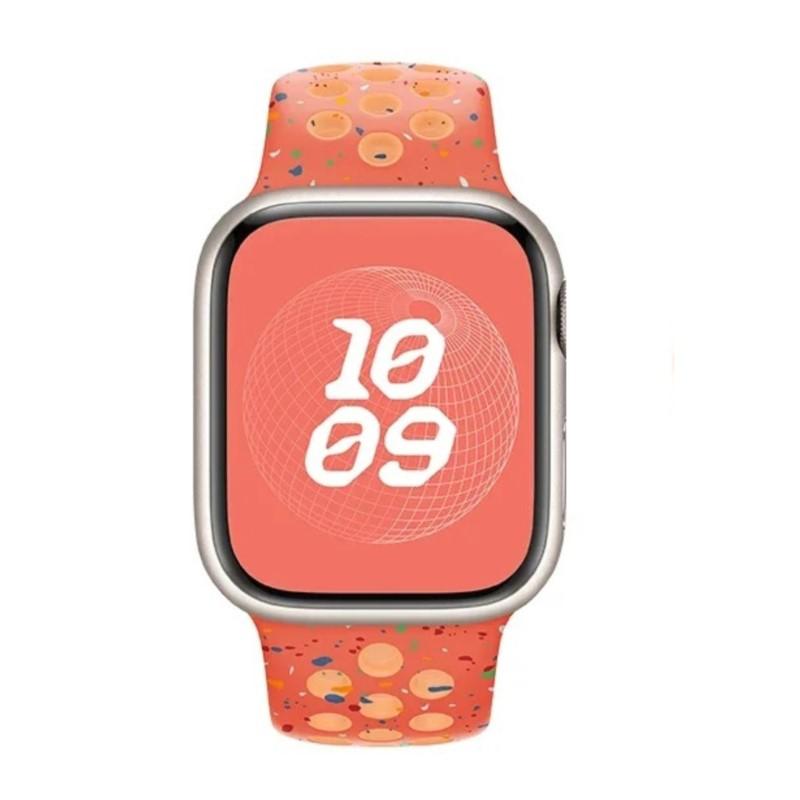 Silicone band For Apple Watch 11 strap 44mm 40mm 45mm 41mm 42mm 46mm correa bracelet iWatch Series 10 8 SE 3 6 7 9 Ultra 2 49mm