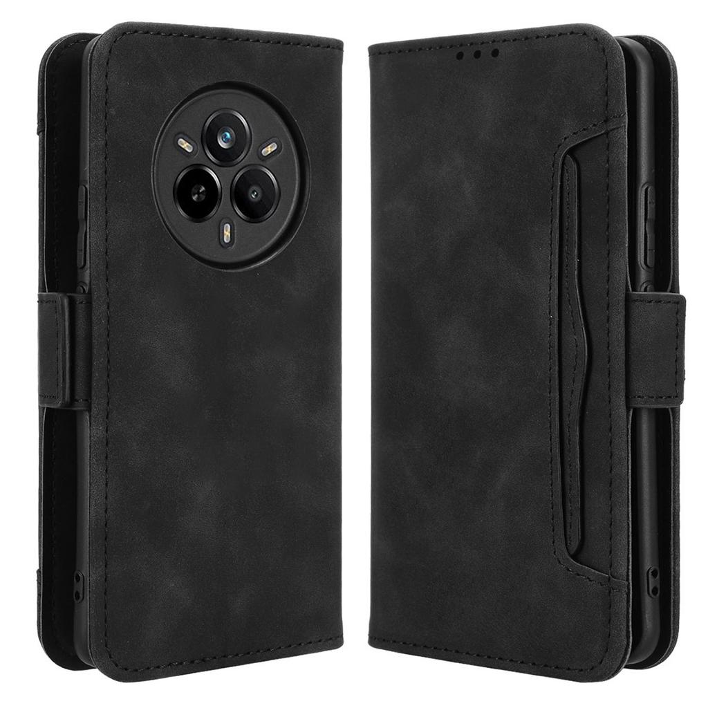 For Realme 14 Pro 5G Leather Case Phone Wallet Cover with Multiple Card Slots