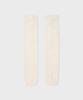 FALLETT Hairy Knit Warmer Set Ivory