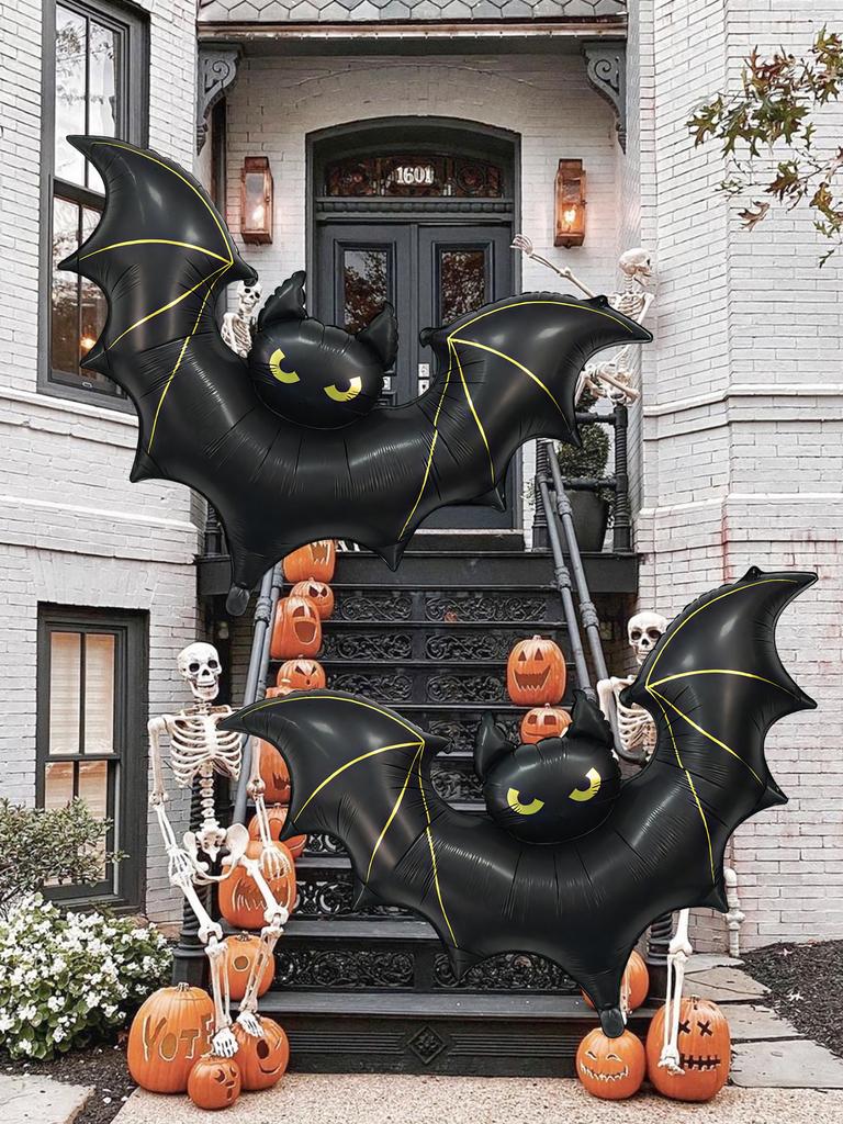 Halloween Large Scary Bat Balloon Halloween Party Birthday Decoration Bat Theme Can Be Hung Bat Decoration Outdoor Decoration