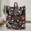 9-9 Nights in the Forest Blankets Deer Game Plush Novelty Breathable Throw Blankets for Bedding Lounge All Season