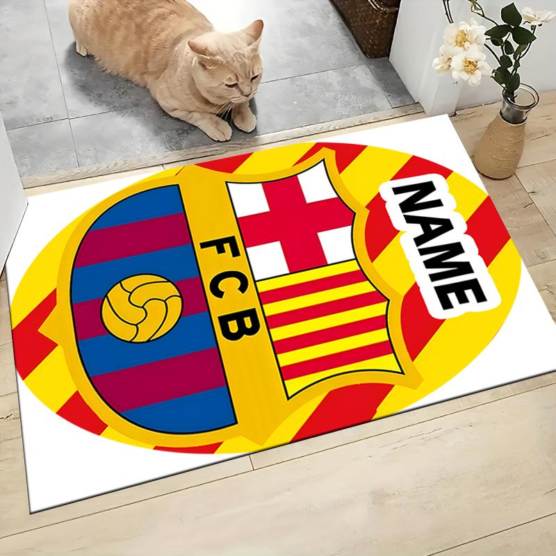 Custom Name Juventus Badge Carpet Rug Customizable Soft Washable Anti-Slip Home Living Room Sofa Mats Personalized Rug. 0909226