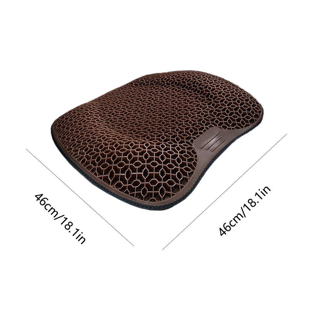 Охлаждающая подушка для сиденья автомобиля, сотовая охлаждающая подушка, нескользящие подушки для вождения, дышащая, охладитель для сиденья автомобиля, 3D, эластичная, дышащая