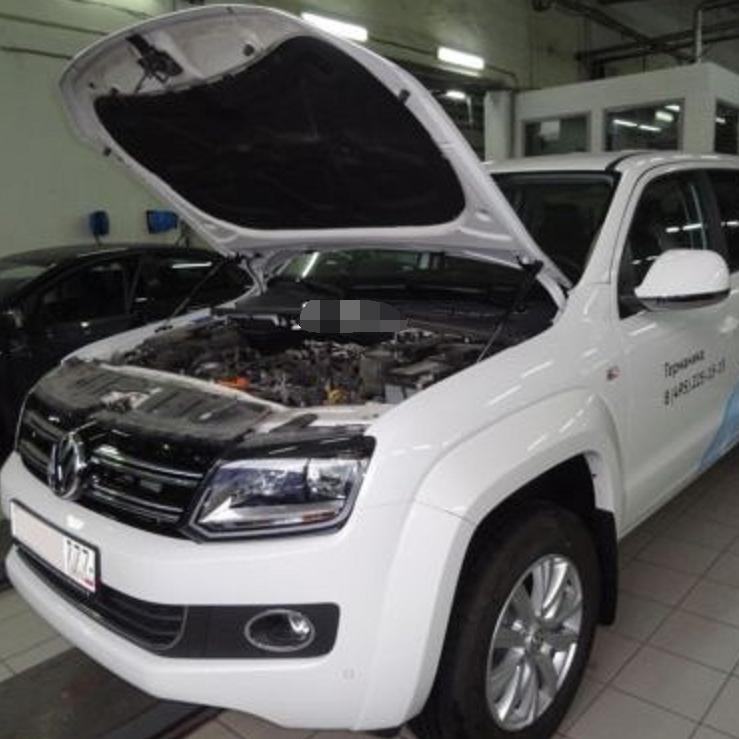 Для Volkswagen Amarok 3.0L V6 2018- Передняя крышка капота Модификация Газовые упоры Подъемная опора Амортизатор Аксессуары Амортизатор