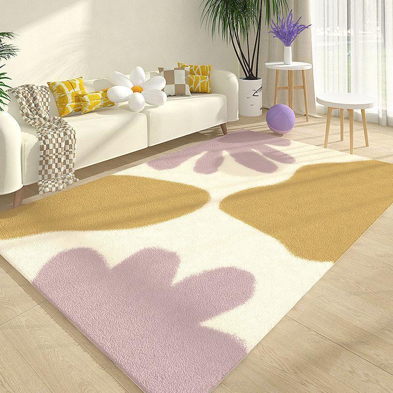 Carpet Living Room Modern Simple Nordic Home Sofa Tea Table Carpet Bedroom Bedside Thick Floor Mat