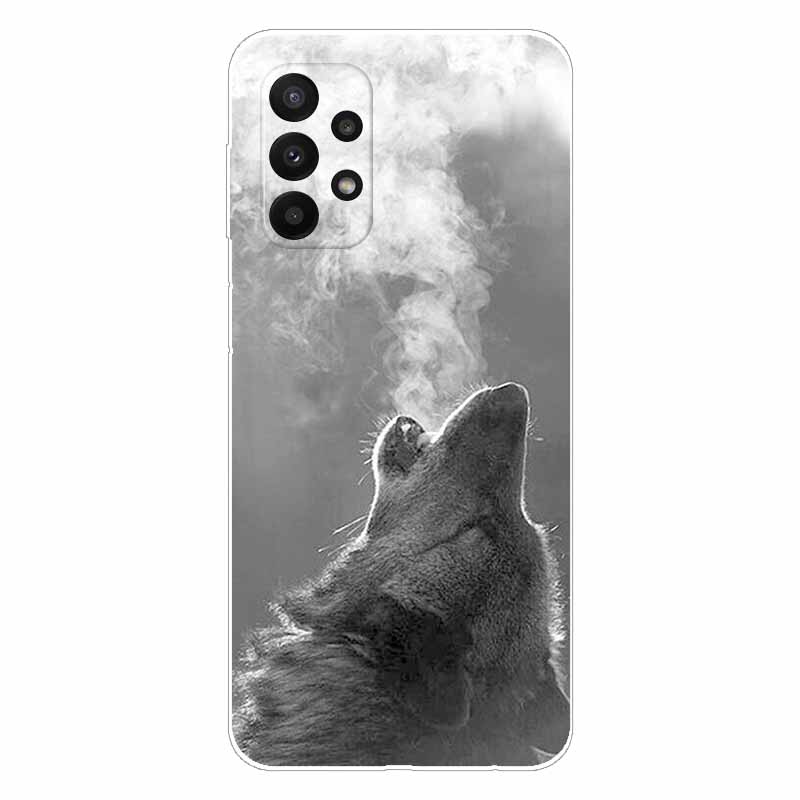 Чехол-бампер для Samsung Galaxy A23 5G, Мягкая силиконовая задняя крышка для Samsung A23 4G 6.6'', Ударопрочный чехол-бампер, Fundas A 23, Расписной