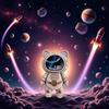 Розовый Милый Держатель для Телефона, Скрытая Подставка-Астронавт для Мобильного Телефона на Стол, Держатель для Телефона Астронавт, Регулируемый Кольцевой Держатель для Планшета и Телефона с 3D Движением