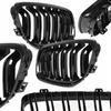 Nerki Grill Atrapa Czarny Połysk Do Bmw E90 E91Lifting 2008-2013