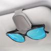 Magnetic PU Leather Glasses Holder for Car Visor,Compact Design for Easy Access & Secure Storage, Car Interior Accessory