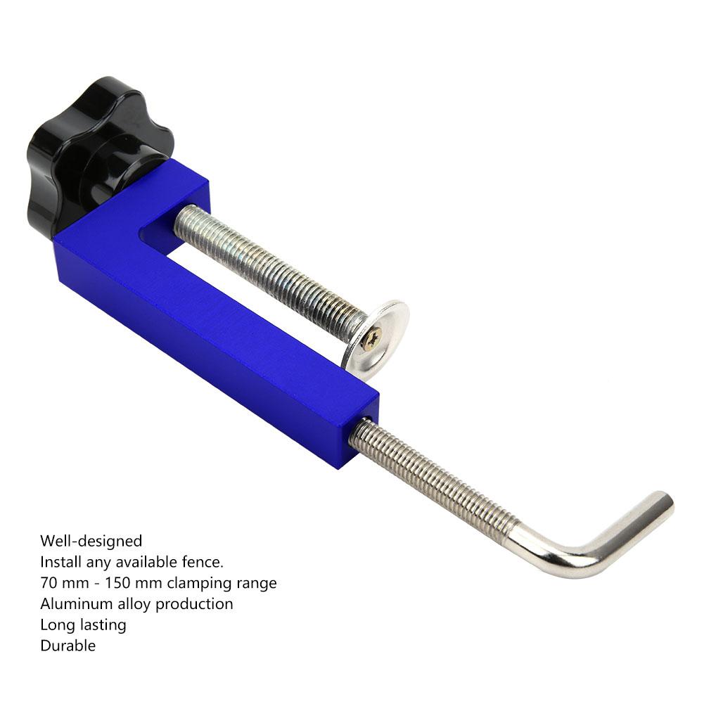 Woodworking Fixed Clamps Adjustable G Clamp Industrial Supplies Hand Operated Tool(Blue )