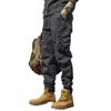 Multi Pockets Cargo Pants Men Streetwear Zipper Leg Skinny Work Joggers Cotton Casual Trousers