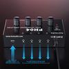 Fosi Audio PH04 Наушники Стерео Аудио Металлический Портативный Наушники Женский AUX Подходит для Использования Питание 4-канальный Усилитель, Усилитель, Рамка,
