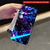 2DFlat Samsung phone case Neon Pulse Circuit Design Applicable to Galaxy S22 S23 S24 S25ULTRA S26 A12 A13 A14 A15 A16