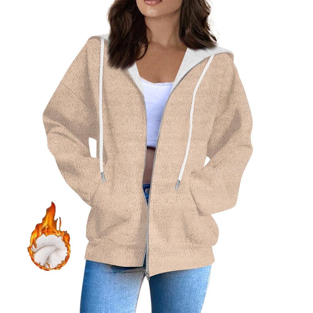 Women's Sweatshirt Sports Flannel Sweatshirt Long Sleeve Top Casual Hoodies Sweatshirt