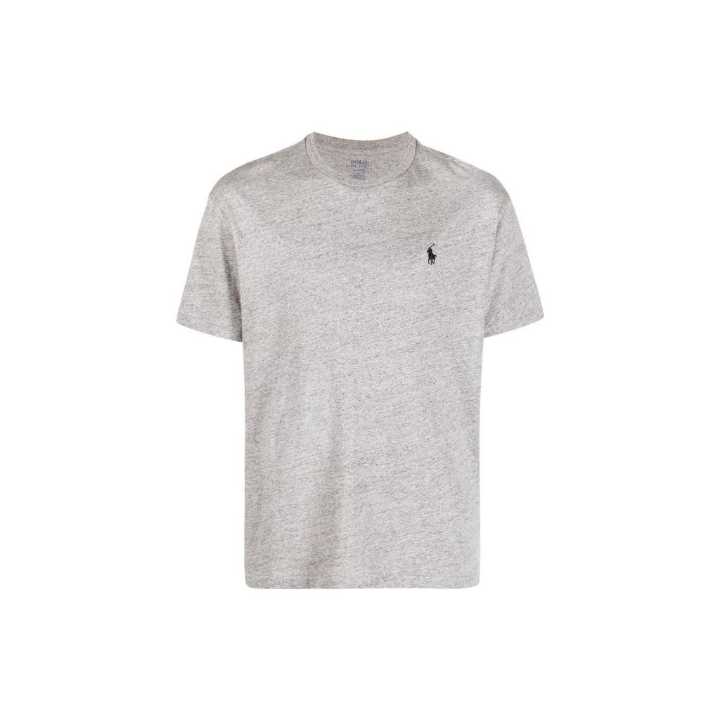 Polo Ralph Lauren Logo Embroidered Crewneck T Shirt 710707087-006