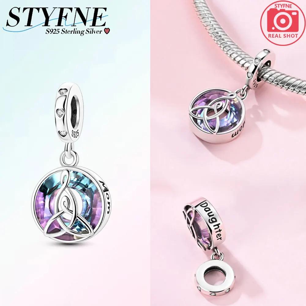 Подвеска-шарм «Материнское сердце» Любовь Подвеска Бусина Для Женщины Подходит для Оригинального Нового Медного Браслета DIY Ювелирное Изделие Подарок для Мамы