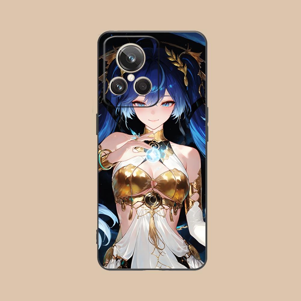 Чехол для мобильного телефона Wuthering Waves Luno из матового ТПУ для Realme 15 14 13 12 11 10 9 Pro Plus T i Lite 5G, цветная печать