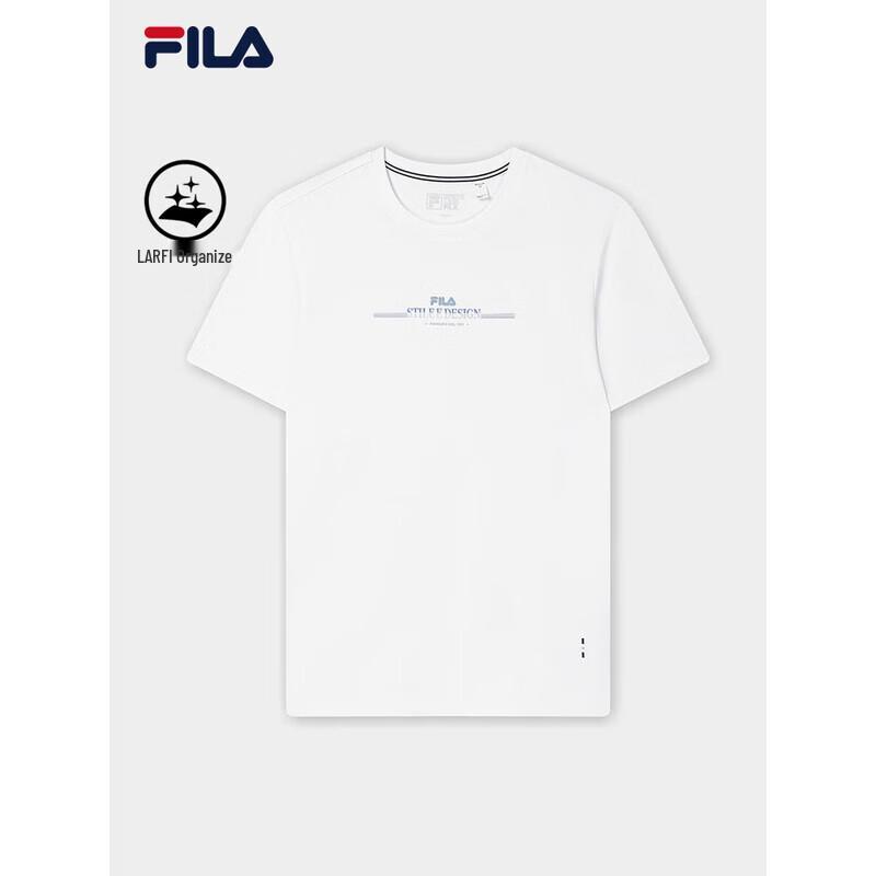 Fila Мужская базовая вязаная футболка с коротким рукавом