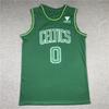Boston Celtics Basketball Jersey Vest With Embroidered Numbers Names Tatum Irving Bird Fans