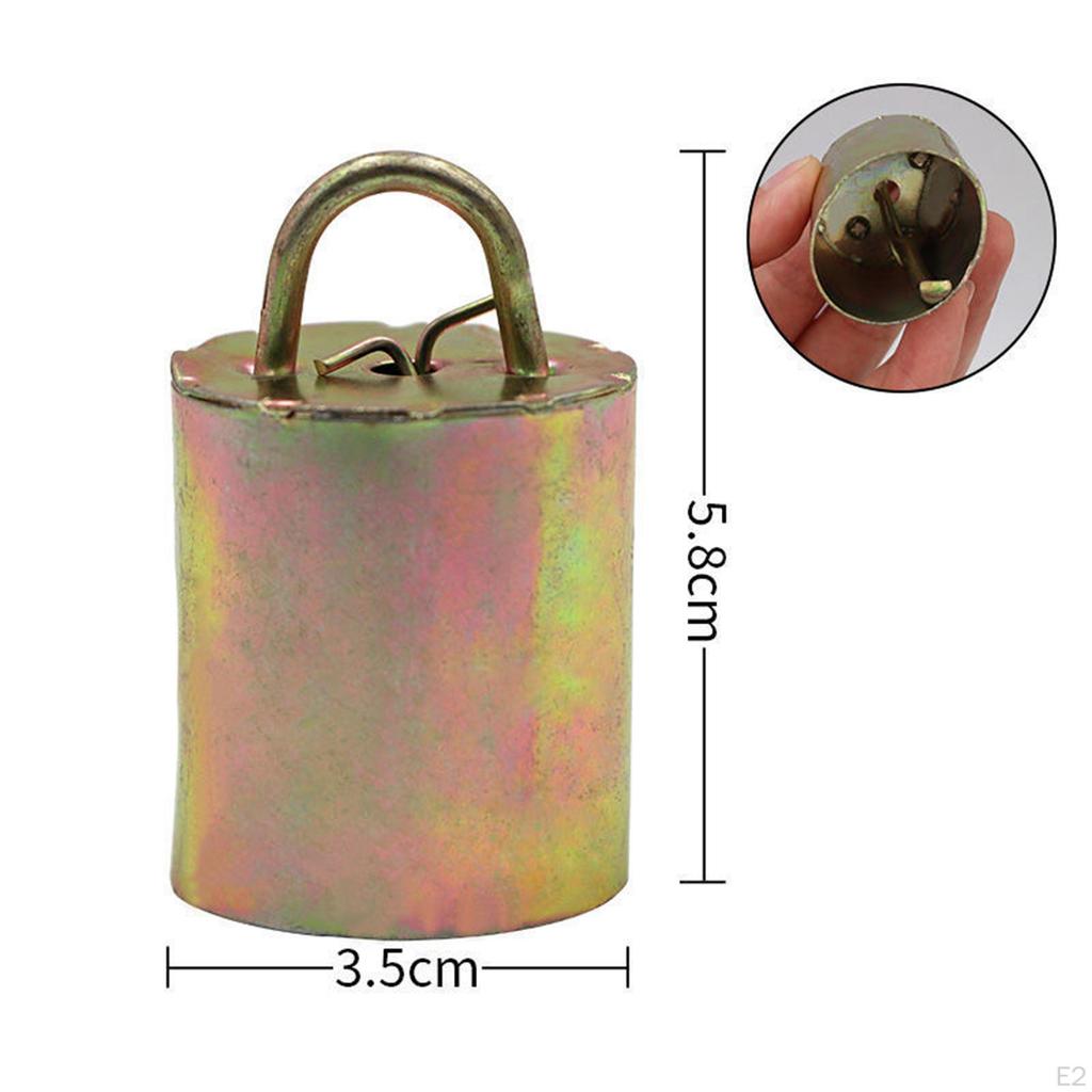 Колокольчики для коров Лошади Овцы Железная лютня Животные Пасущиеся Шумовые приспособления Сельскохозяйственные животные