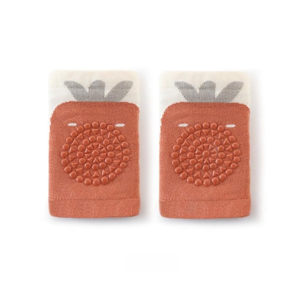 Soft Knit Cotton Baby Knee Pads Summer Thin Crawling Protector Infant Knee Protector For Infant