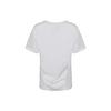 adidas Футболка Neo Casual Sports с круглым вырезом и коротким рукавом, с заниженной линией плеч, женская, белая DU2373