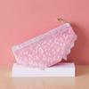 Transparent Briefs Shape Cosmetic Bag Mesh Toiletry Bag Bag Pendant Travel Storage Bag  Headphones