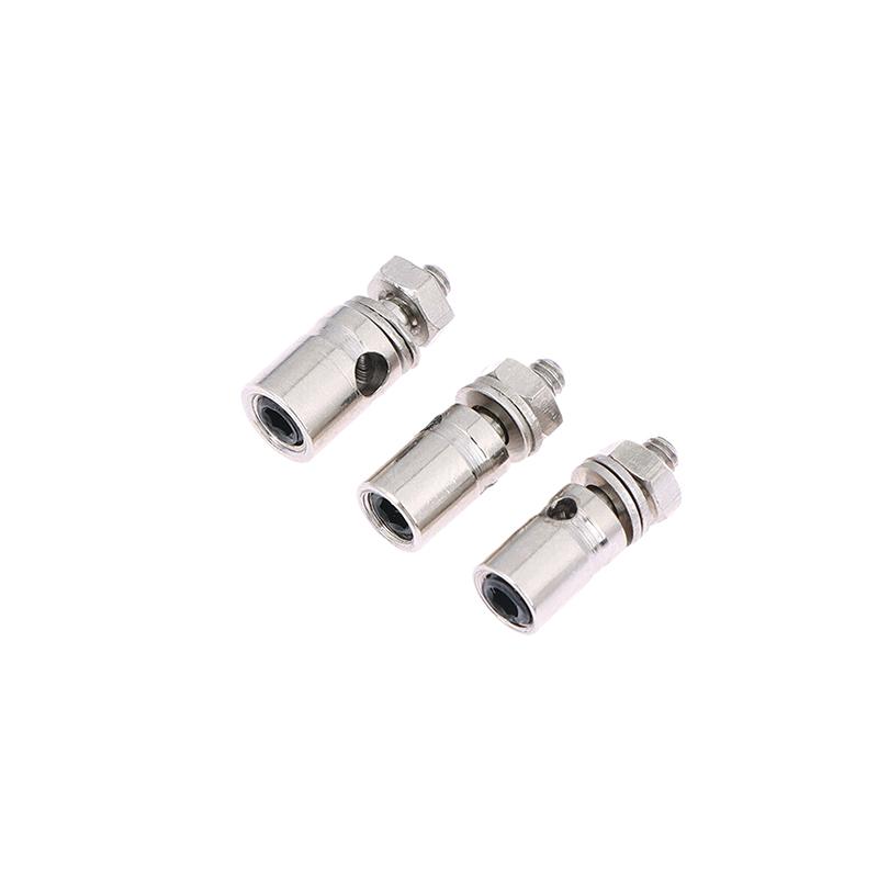 10Pcs Rc Airplane Boat Pushrod Metal Linkage Stopper Servo Connectors Adjustable Diameter 2.1Mm/1.8Mm/1.2Mm Helicopter Rc Boat