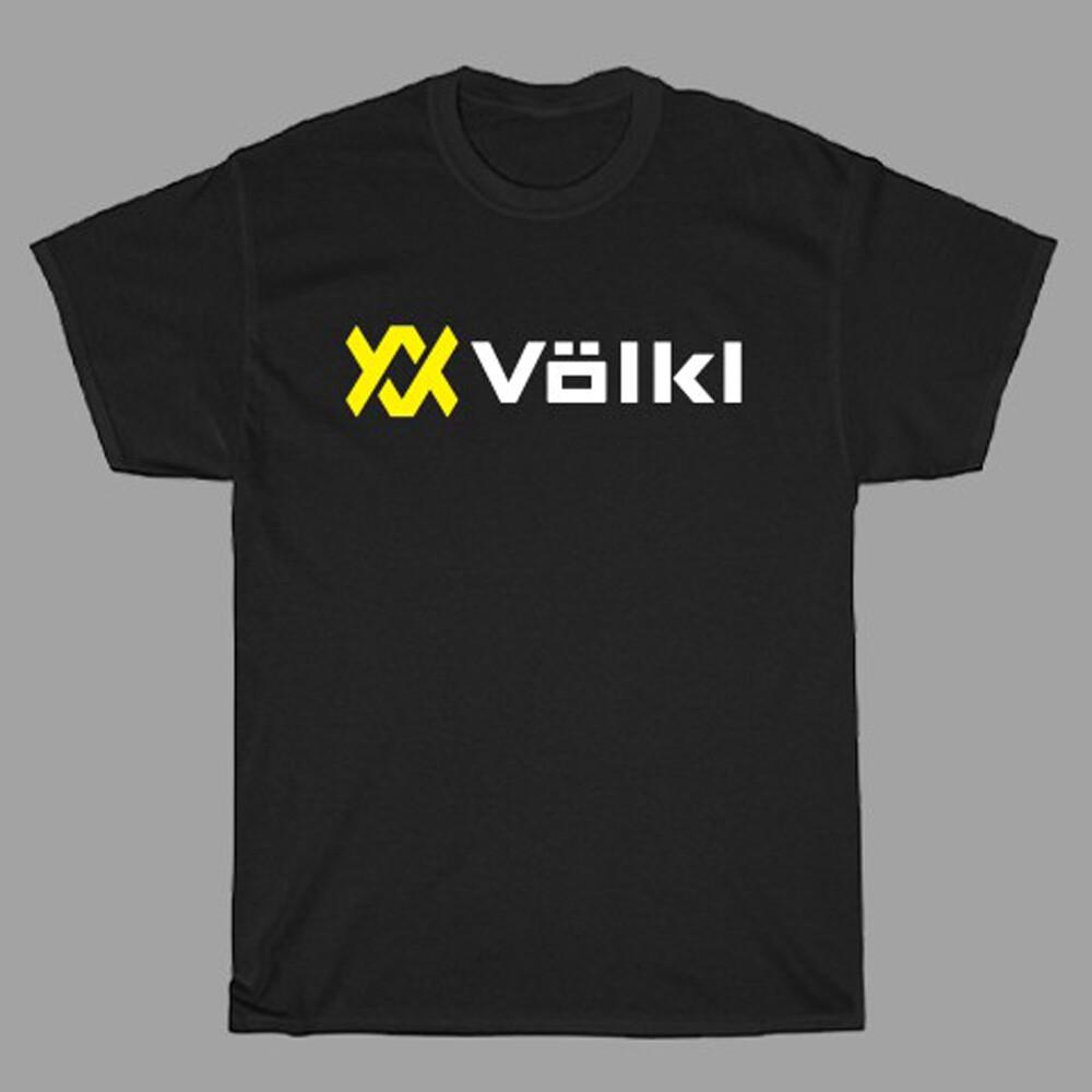 Мужская черная футболка Volkl Sports Унисекс футболка