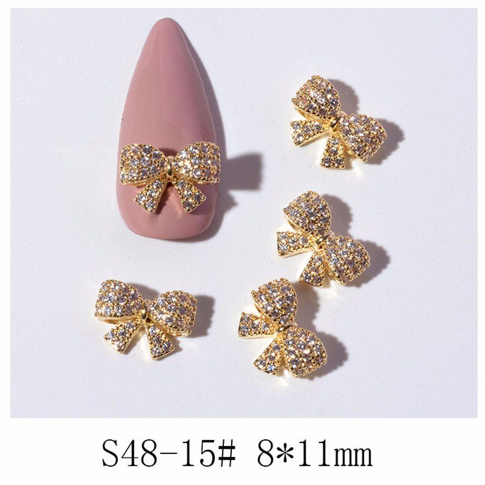 Шармы Кристальная Бабочка Ювелирные Изделия для Ногтей DIY Украшения для Нейл-Арта Бант Стразы для Ногтей Инструменты для Маникюра
