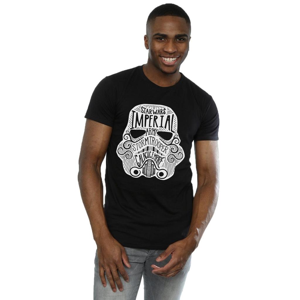Star Wars Mens Stormtrooper Empire Helmet T-Shirt